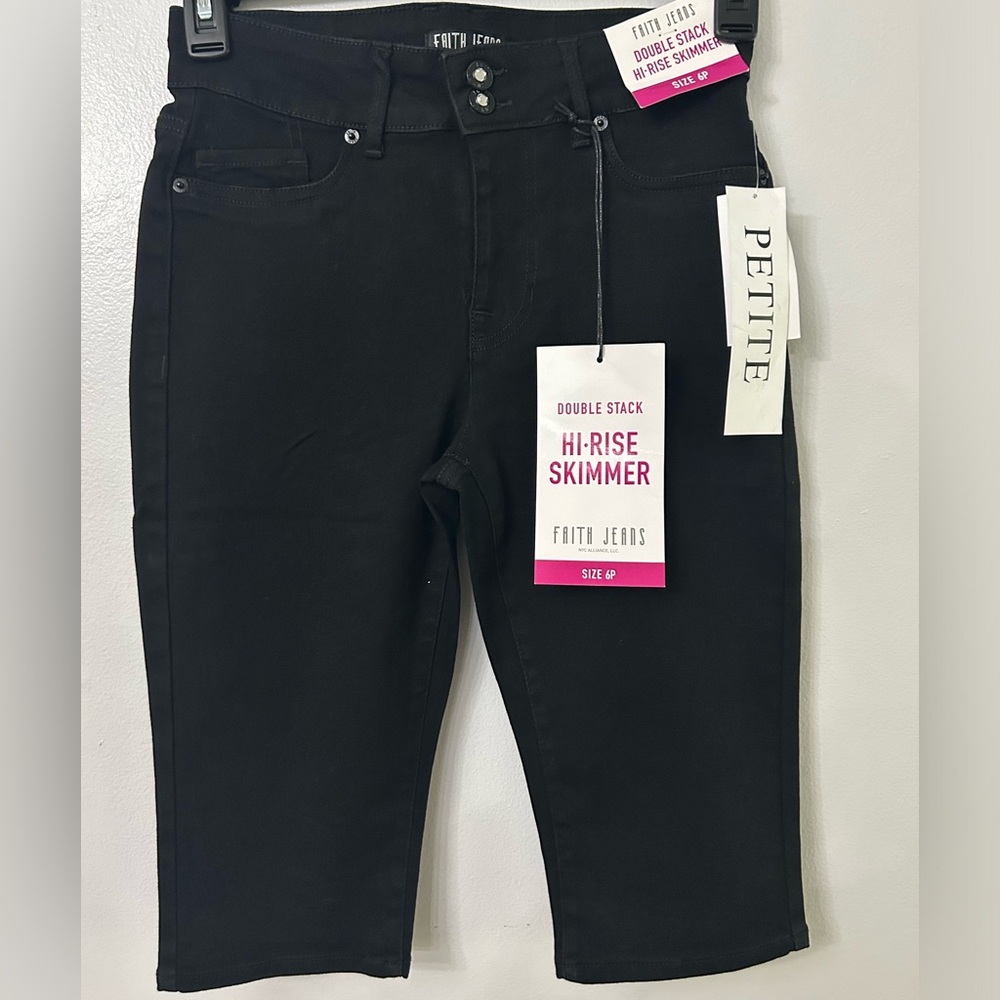 Faith jeans, double stacked‎